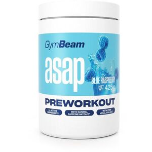 GymBeam ASAP Pre-Workout, 425 g, Kék málna kép