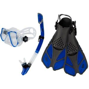 ACRA Snorkelling szett 3in1 M6213, kék, búvárszemüveg, snorkel, uszony 36-41 kép