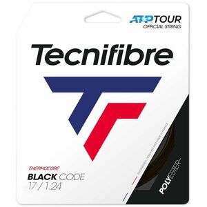 Tecnifibre Black Code 12 m, 1, 24 mm, fekete kép