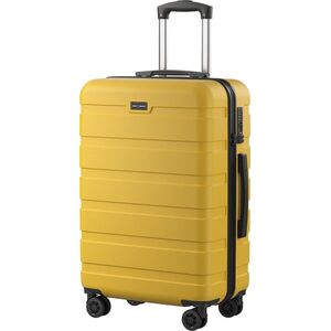 AlzaGuard Traveler Suitcase, M méret - sárga kép