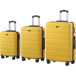 AlzaGuard Traveler Suitcase, 3 pcs set - sárga kép
