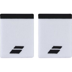 Babolat Logo Jumbo Wristband White/Black kép
