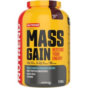 Nutrend Mass Gain 2100 g, csokoládé+kakaó kép