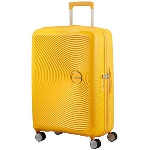 American Tourister Soundbox Spinner 67 EXP Golden Yellow kép