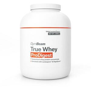 GymBeam True Whey ProDigest 2000g, salted caramel kép