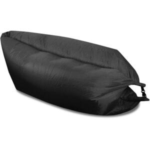Aga LAZY BAG felfújható ülőzsák 200 × 70 cm, fekete kép