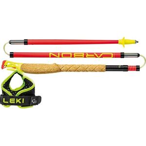 Leki Ultratrail FX.One, bright red-black-neonyellow, 105 cm kép