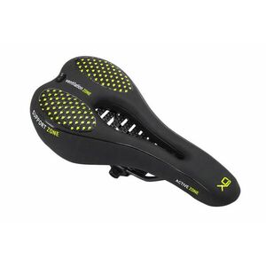 Verk 14507 zselés sport kerékpár nyereg, fekete-sárga kép