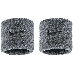 Nike Swoosh Classic csuklópánt, szürke/fekete, 2 db kép