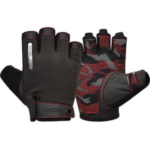 RDX T2 Half súlyemelő kesztyű, piros, XL kép