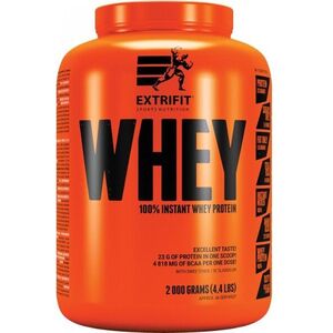 Extrifit 100% Whey Protein 2 kg, gyümölcs shake kép