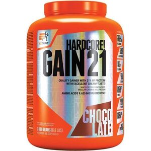 Extrifit Hardcore Gain 21, 3000 g, chocolate kép