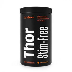 GymBeam Thor Stim-free, 420 g - mangó-maracuja kép