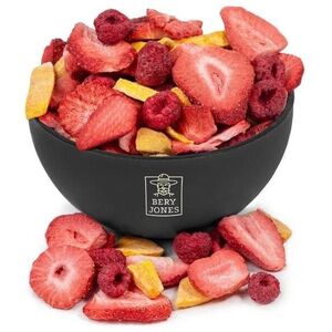 Bery Jones Vegyes fagyasztva szárított gyümölcs - eper, málna és mangó XXL 250 g kép