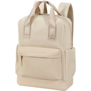 American Tourister Soulpack 15" bézs laptop hátizsák, 17 l kép