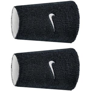 Nike Swoosh Classic Reversible Doublewide csuklópánt, fekete/fehér kép