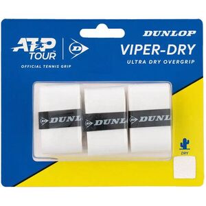 DUNLOP Viper Dry Overgrip, fehér, 3 db kép
