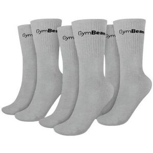 GymBeam 3/4 Socks 3Pack, szürke, L kép