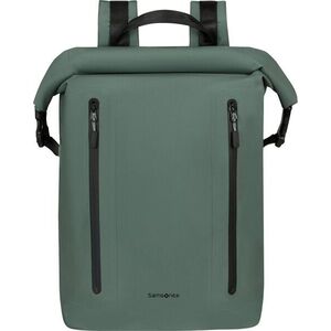 Samsonite COATIFY BIZ IPX4 Rolltop Backpack 15.6" Green kép
