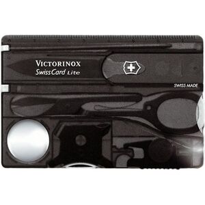 Victorinox Swiss Card Lite áttetsző fekete kép