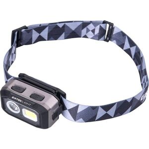 EXTOL LIGHT Fejlámpa 500 lm, Dual Power - Li-ion vagy AAA, USB töltés, IR érzékelővel kép