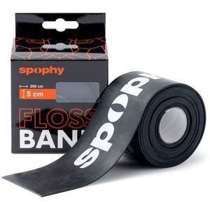Spophy Flossband Black, flossband fekete, 5 cm x 2 m kép