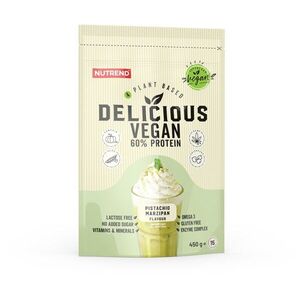 Nutrend Delicious Vegan Protein 450 g, pisztácia + marcipán kép