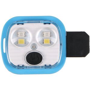 SIXTOL B-Hat LED Light 2 tartalék kobak/fejpánt LED-lámpa - piros/kék kép