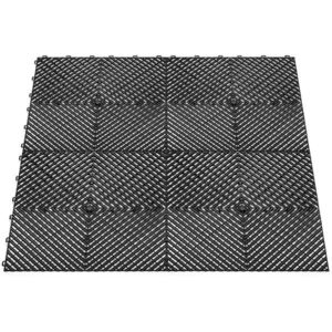 Escape6 WPC padlóburkolat SORG, 0, 8×0, 8 m, 4 db, fekete kép