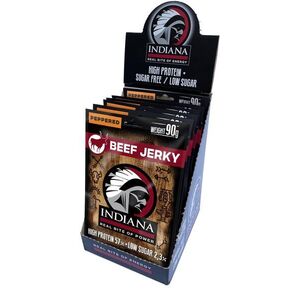 Indiana Peppered marhahús, borozott, 720 g, display kép