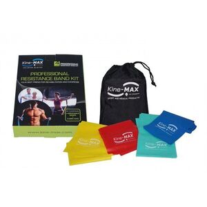 Kine-MAX Pro-Resistance Band Kit - Fitness Band készlet - 1-4. szint kép