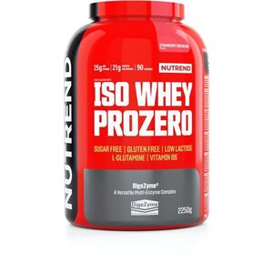 Nutrend ISO Whey Prozero - Epres túrótora, 2250 g kép