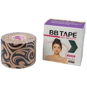 BB Tape arcra, 5 cm×5 m tetoválás, 1 darab kép