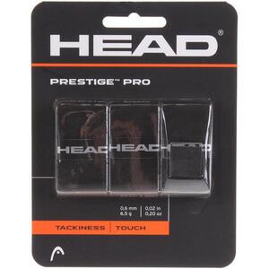 HEAD Prestige Pro 3 Fedőgrip, multipack, 0, 6 mm vastag, fekete, 4 db kép