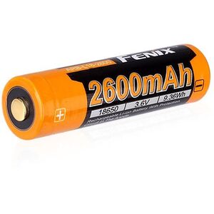 Fenix 18650 újratölthető USB akkumulátor 2600 mAh (Li-ion) kép