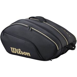 Wilson Defy V1 Padel Black, fekete-arany kép