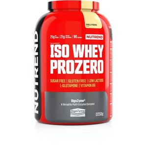 Nutrend ISO Whey Prozero - Vanília puding, 2250 g kép