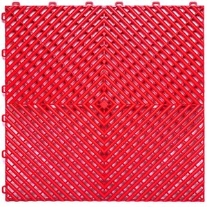 Escape6 WPC csempe SORG, 40 × 40 × 1, 9 cm, piros, 1 darab kép