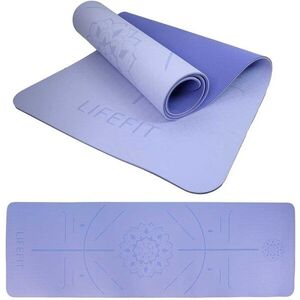 LIFEFIT YOGA MAT RELAX DUO, 183x58x0, 6 cm, kék kép