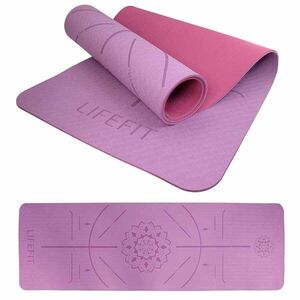LIFEFIT YOGA MAT RELAX DUO, 183x58x0, 6 cm, bordó kép