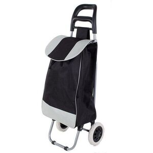 Verk 01745 gurulós bevásárlótáska, fekete, 30 l kép