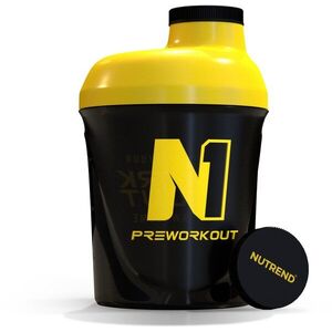 Nutrend N1 shaker 300 ml, fekete kép