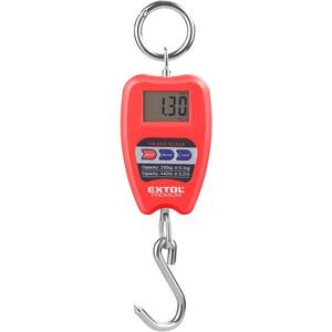 EXTOL PREMIUM digitális függőmérleg, 0, 35 - 200 kg, 8822000 kép