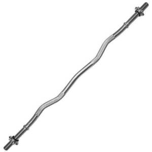 Lifefit hajlított kétkezes rúd, 120 cm / 30 mm kép