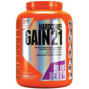Extrifit Hardcore Gain 21 3000 g blueberry kép