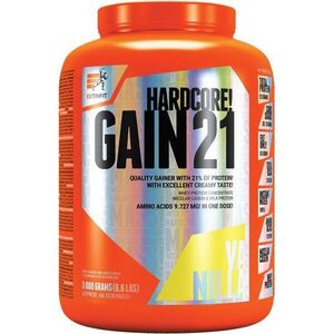 Extrifit Hardcore Gain 21, 3000 g, vanilla kép