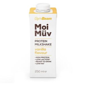 GymBeam MoiMüv Protein Milkshake 242 ml, vanilla kép