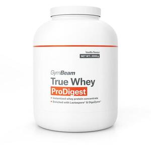 GymBeam True Whey ProDigest 2000g, vanilla kép