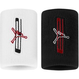 Jordan Jumpman csuklópánt, fekete/fehér/piros, 2 db kép