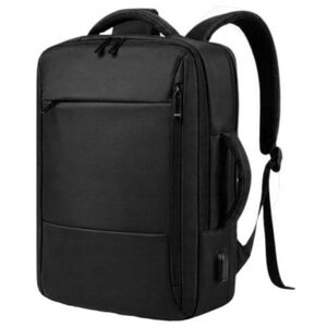 Verk 14690 Business laptop hátizsák USB porttal, fekete kép